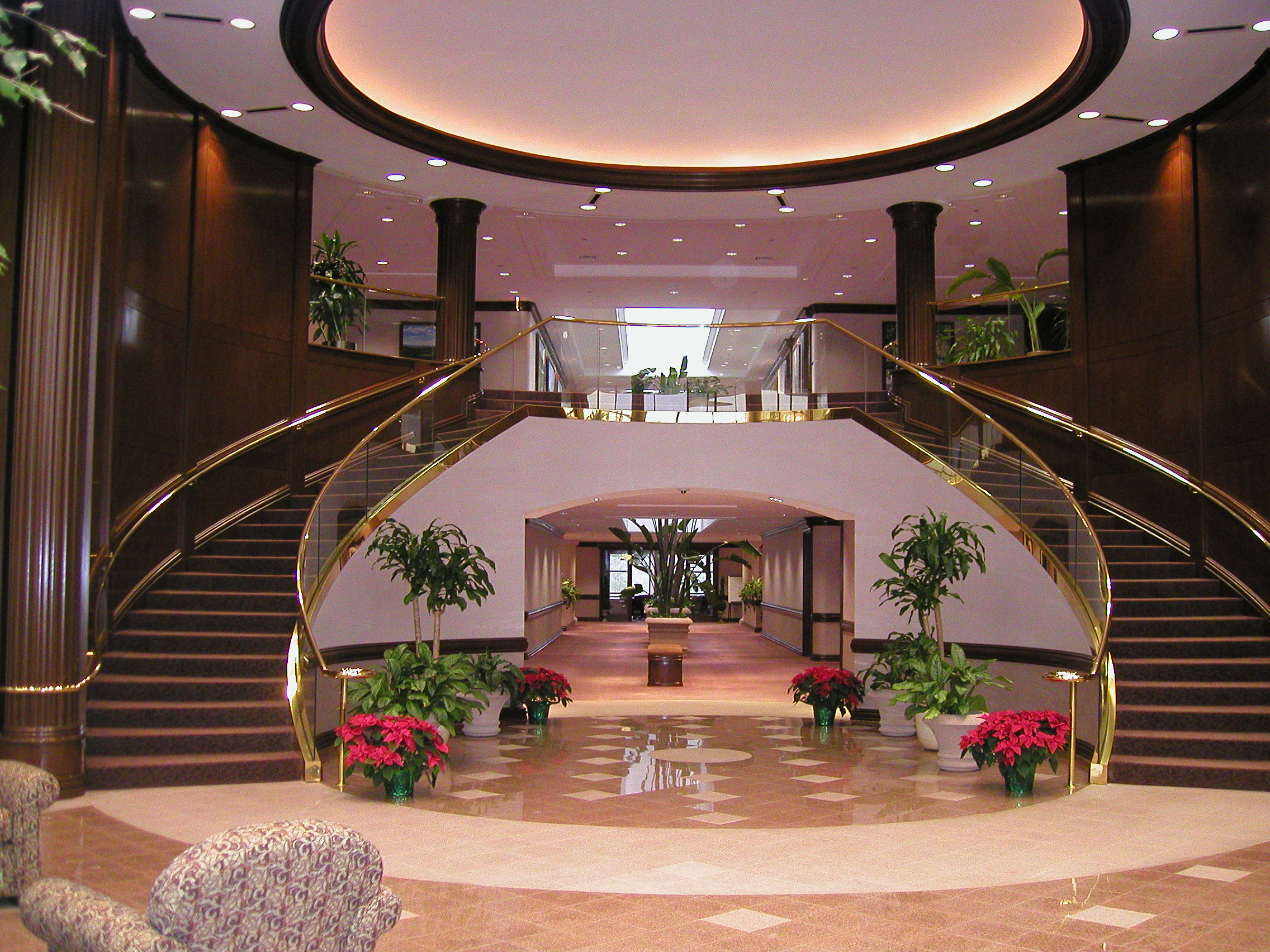 Commercial office — casework detail